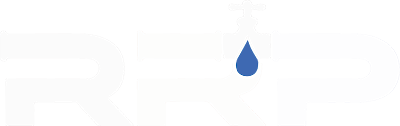Rapid Response Plumbing logo in white